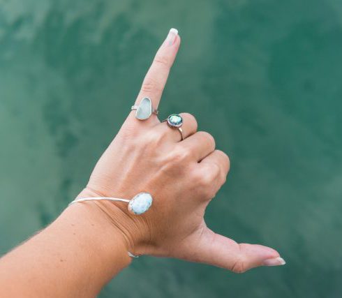 La línea de joyería Ocean adecuada para una sirena