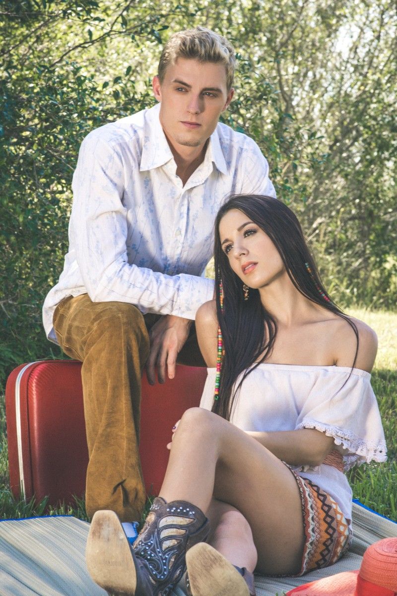 Editorial de moda vintage