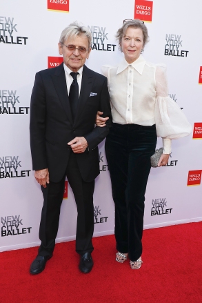 Mikhail Baryshnikov y Lisa Rinehart New York City Ballet 2022 Fashion Fall Gala, Lincoln Center Plaza, Nueva York, EE. UU. - 28 de septiembre de 2022