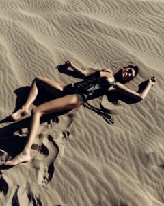 Modelo de Moda Editorial