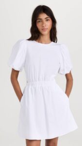 vestido popelina