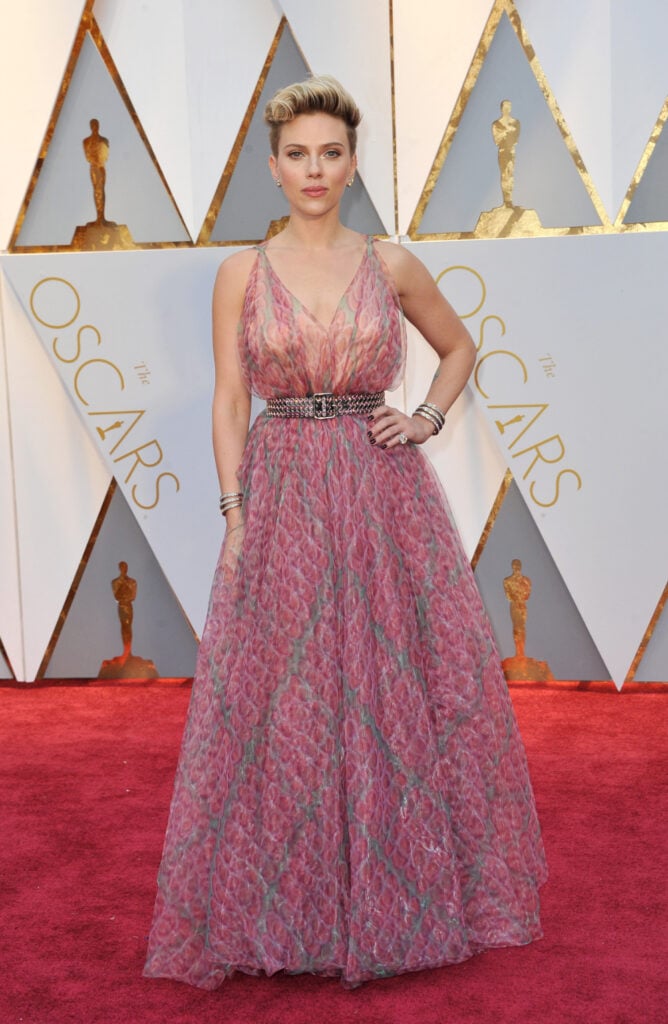Altura, peso, biografía, educación, familia y más de Scarlett Johansson 4 Scarlett Johansson en los premios anuales de la Academia