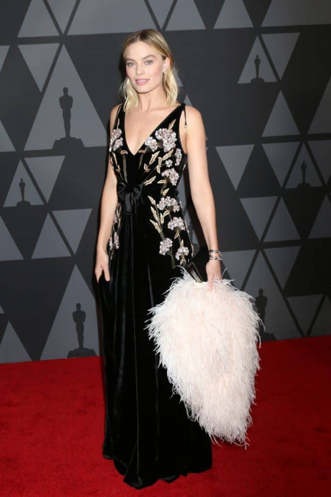 Margot Robbie en los Premios Gobernadores AMPAS
