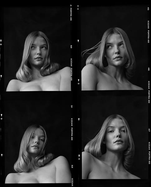 Roos Abels para Vogue RU por Agata Serge en 500px.com