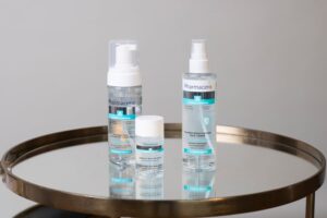 Photo skincare routine